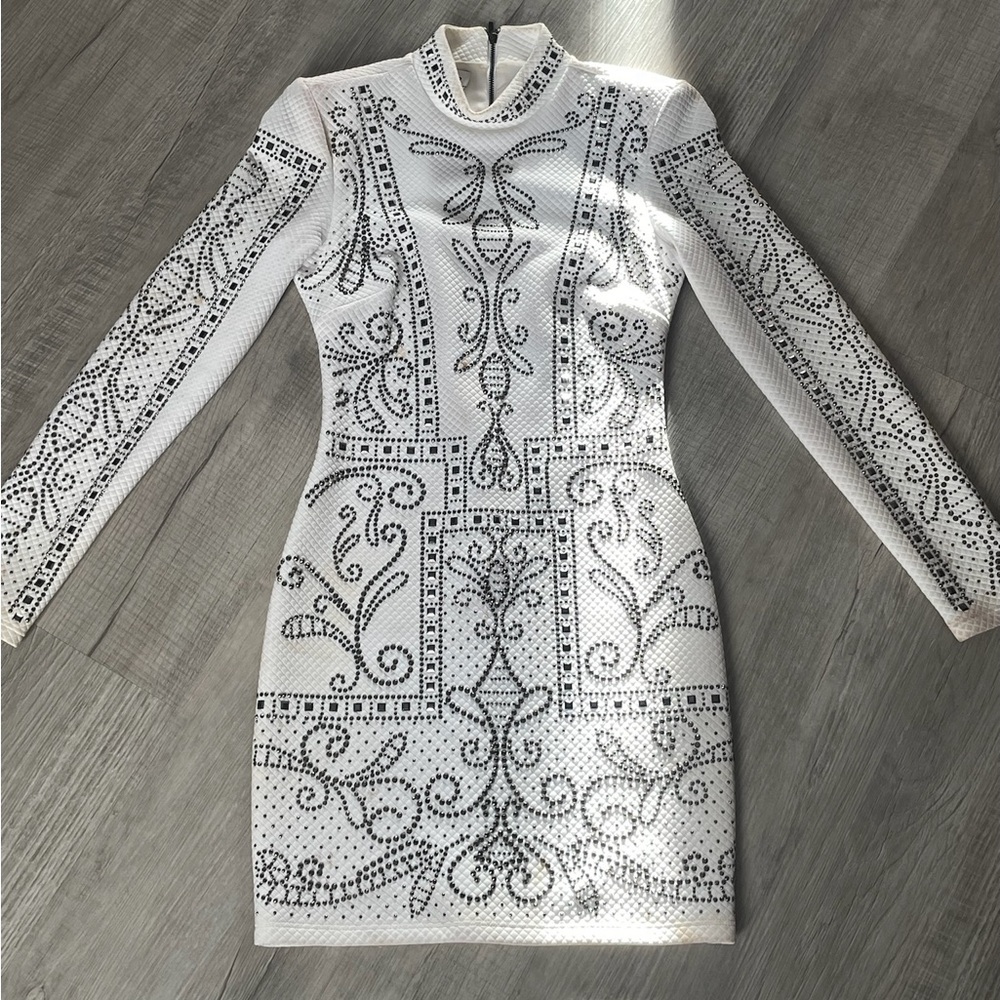 Bebe White Dress